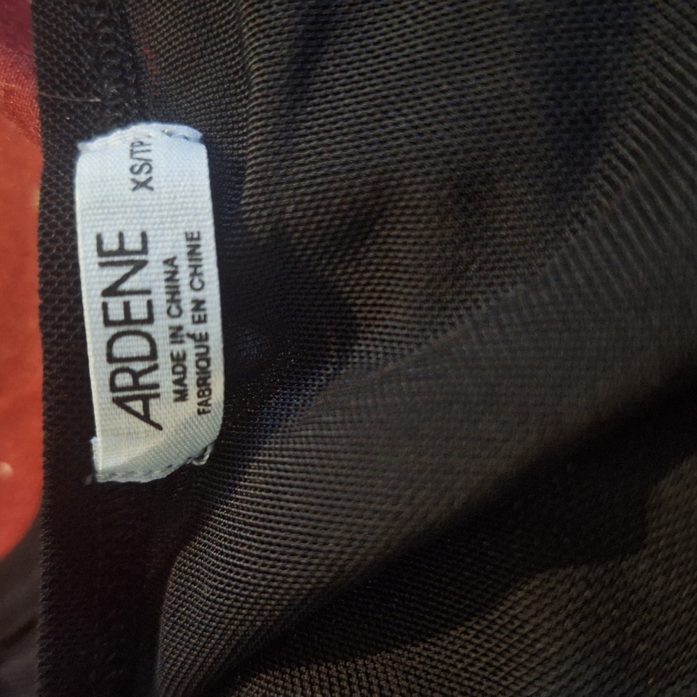 Ardene Black Mesh Top